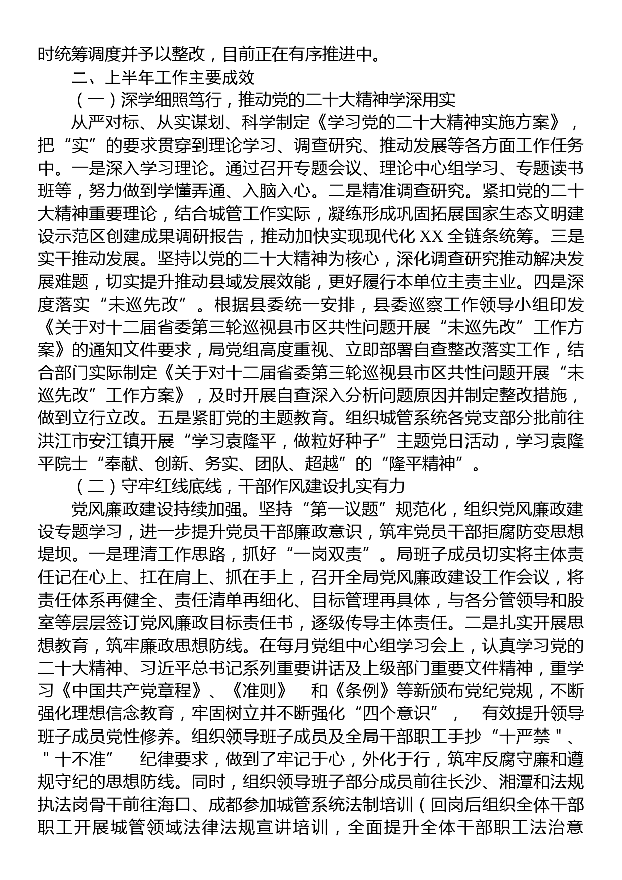 2023年上半年工作总结和下半年工作计划汇编（20篇）_第3页