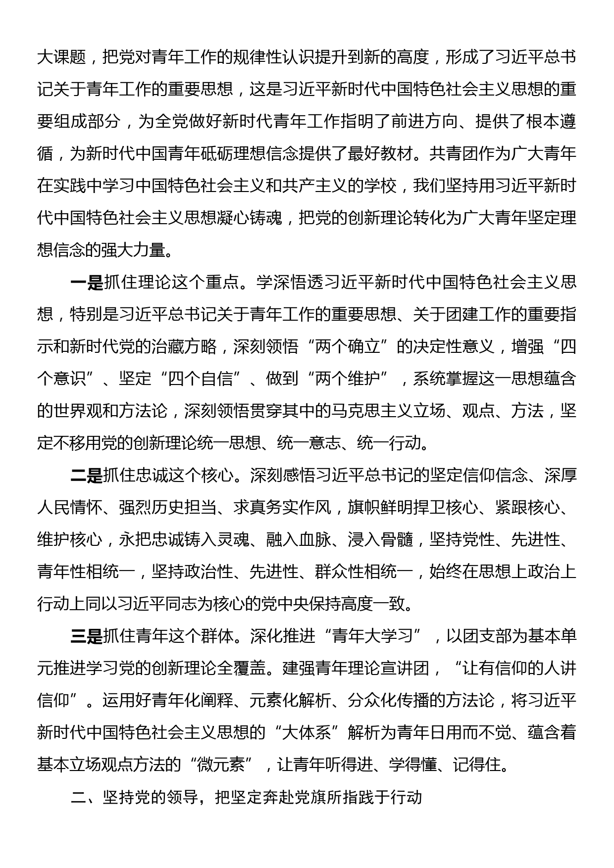 团委书记在自治区共青团和青少年工作上的党课_第2页