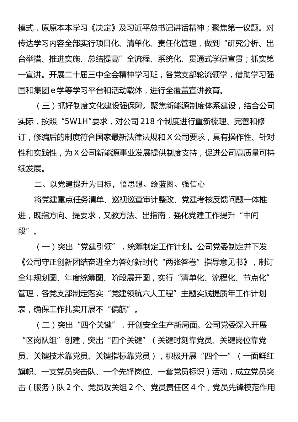 公司党委书记关于抓基层党建工作述职报告.docx_第2页