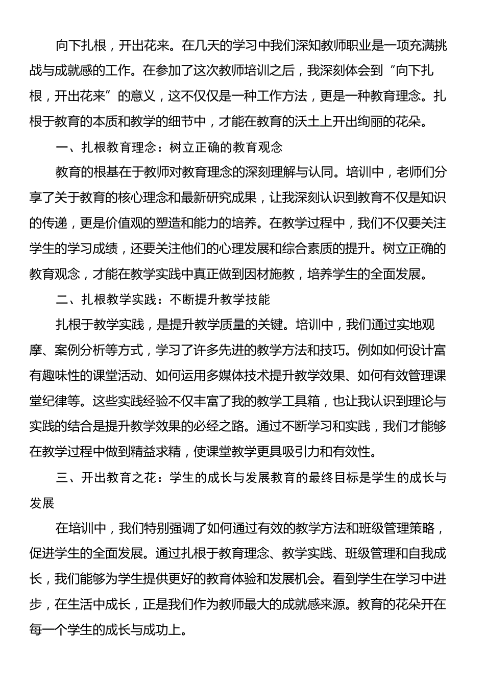 2024年新入职教师岗前培训班学员心得研讨.docx_第2页