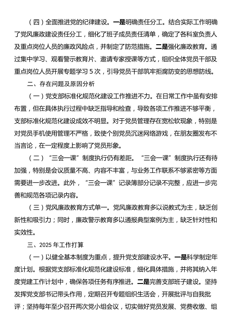 党支部2024年度党建工作总结.docx_第2页