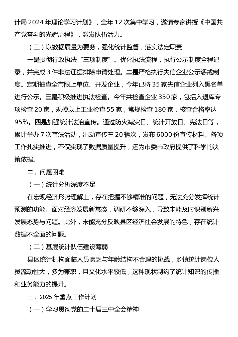 统计局2024工作情况总结.docx_第2页