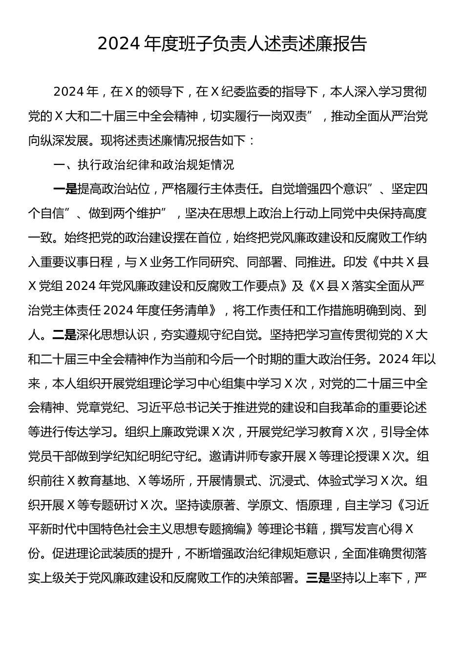 2024年度班子负责人述责述廉报告.docx_第1页