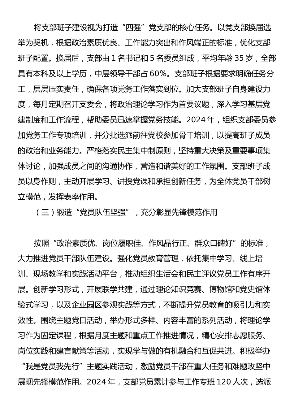 2024年xx党支部书记抓基层党建述职报告.docx_第2页