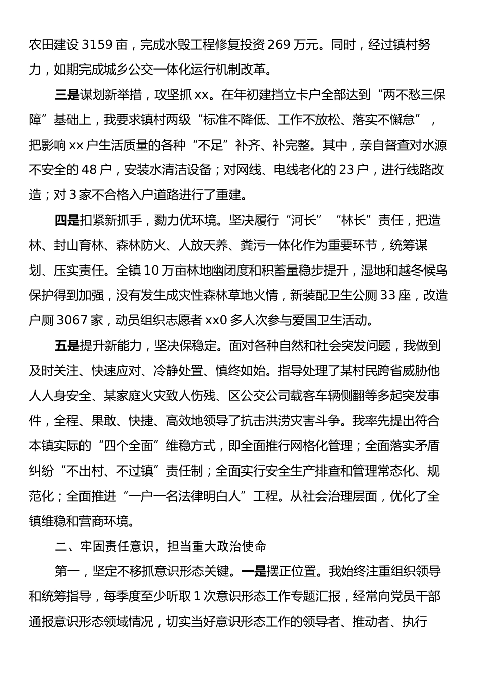 2024年度乡镇党委书记述职述责报告.docx_第2页