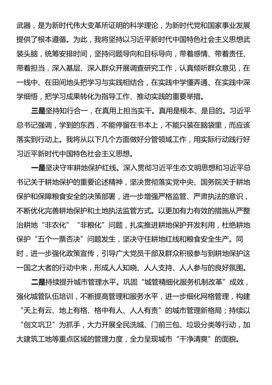 副区长在理论中心组暨2024年度民主生活会学习研讨会上的发言.docx_第2页