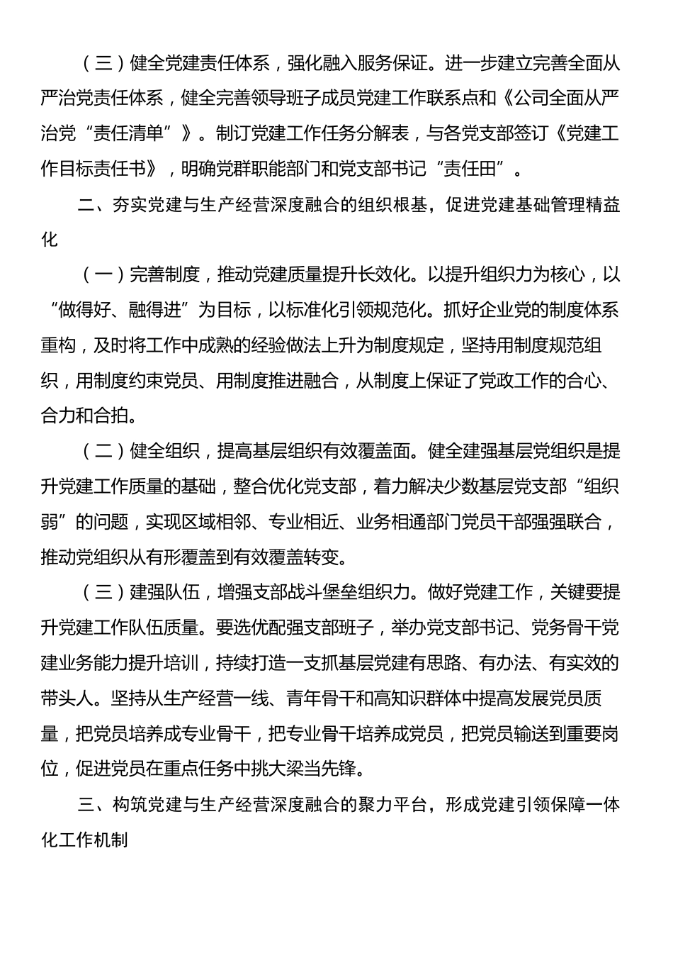 国有企业2025年基层党建工作要点.docx_第2页