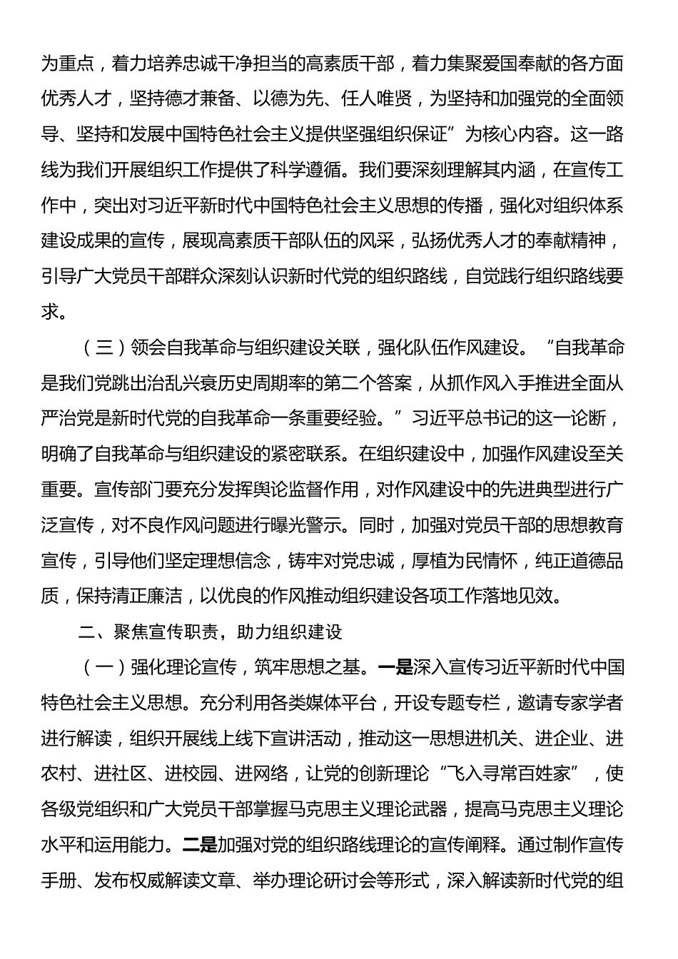 研讨发言：以思想之炬燃宣传之光，照亮组织建设新征程.docx_第2页