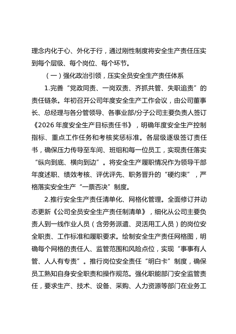 公司2026年度安全生产工作计划.docx_第2页